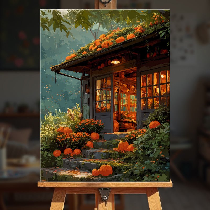 Paint by numbers - Rustic House - MyArt