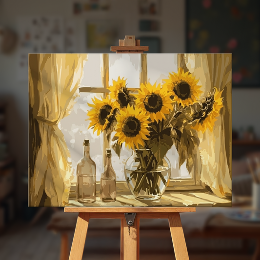 Rustic Sunflowers