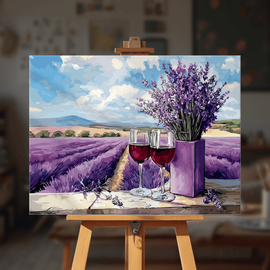 Paint by numbers - Rustic Lavender - MyArt
