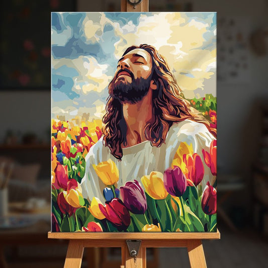 Paint by numbers - Sacred Bloom - MyArt