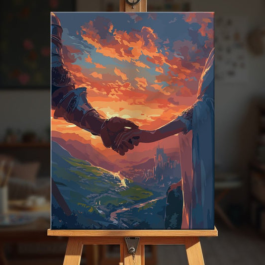 Paint by numbers - Sacred Bond - MyArt