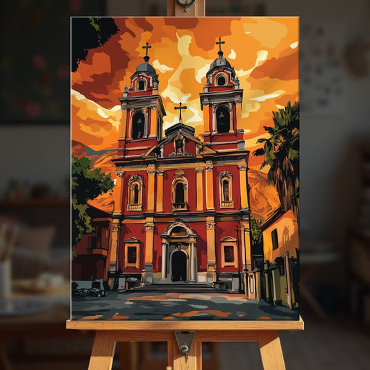 Paint by numbers - Sacred Dawn - MyArt