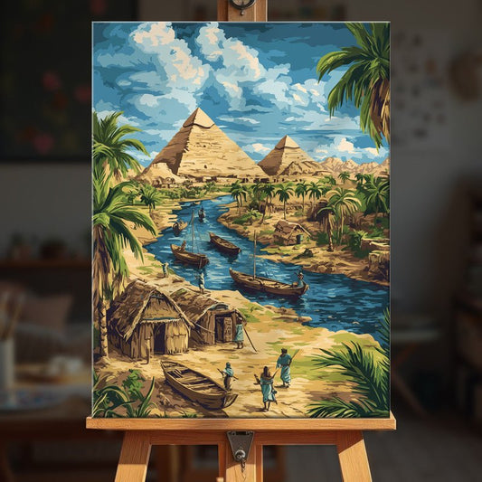 Paint by numbers - Sacred Flow - MyArt