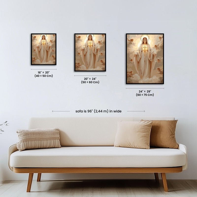 Paint by numbers - Sacred Heart - MyArt