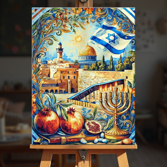 Paint by numbers - Sacred Jerusalem - MyArt