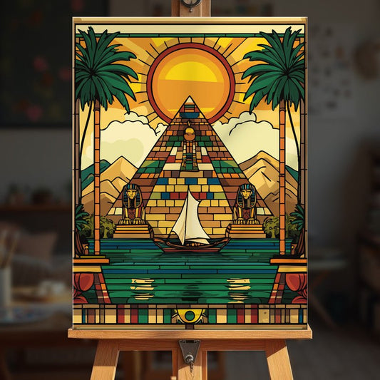 Paint by numbers - Sacred Nile - MyArt