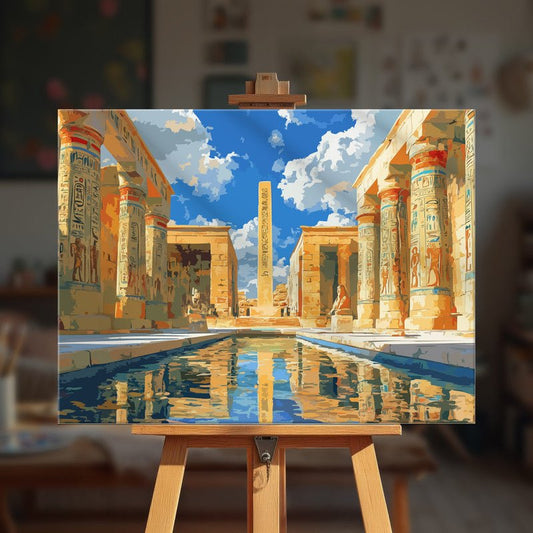 Paint by numbers - Sacred Pool - MyArt