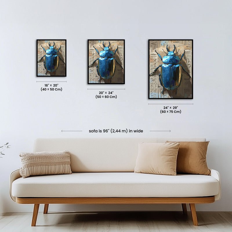Paint by numbers - Sacred Scarab - MyArt