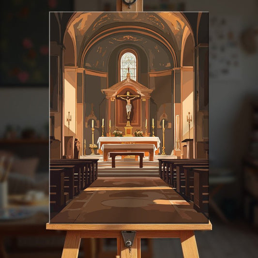 Paint by numbers - Sacred Silence - MyArt