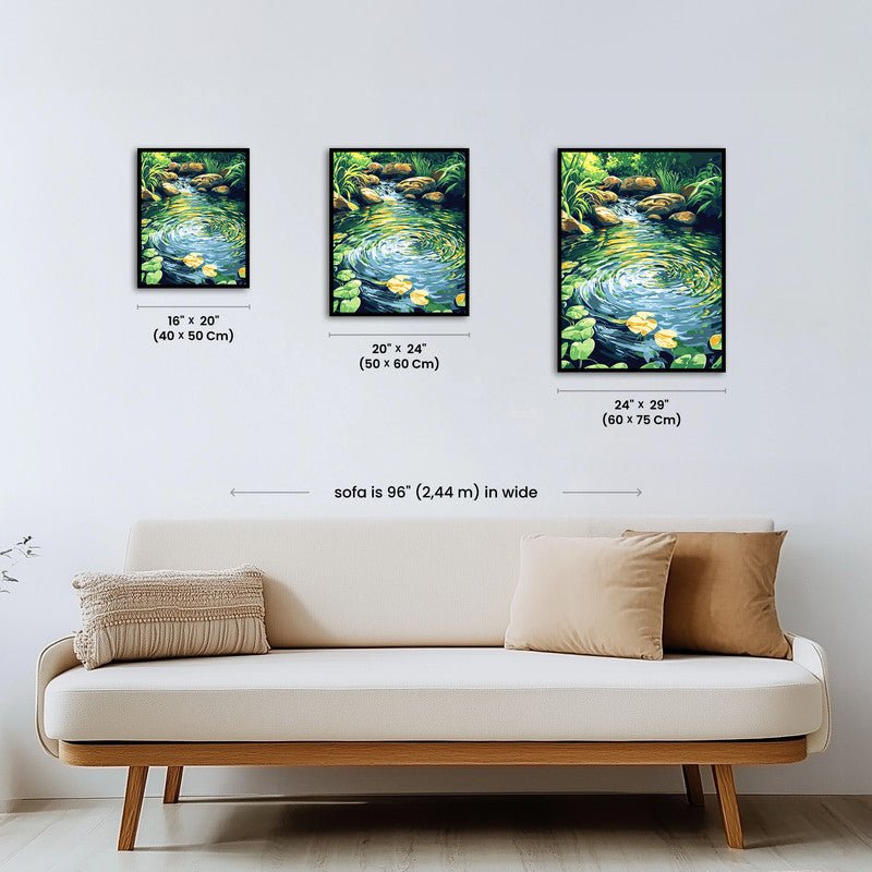 Paint by numbers - Sacred Stream - MyArt