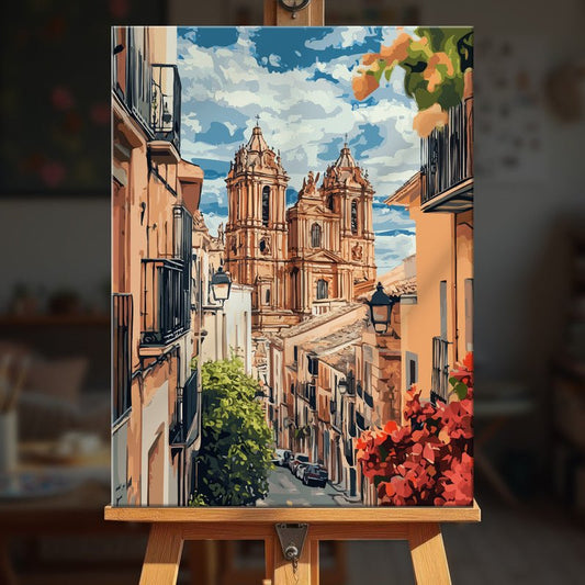 Paint by numbers - Sacred Street - MyArt