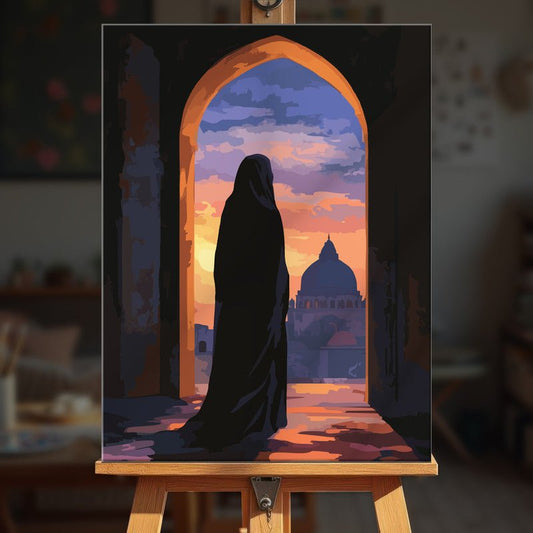 Paint by numbers - Sacred Sunset - MyArt