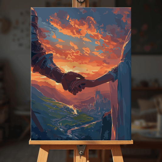 Paint by numbers - Sacred Bond - MyArt
