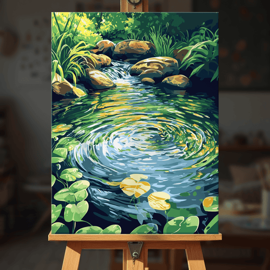 Paint by numbers - Sacred Stream - MyArt