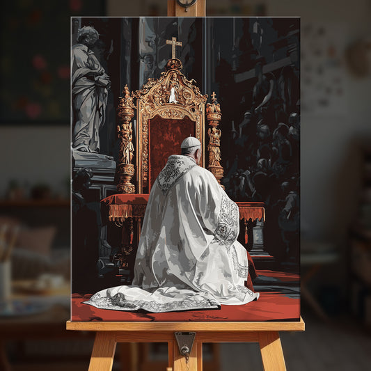 Paint by numbers - Sacred Throne - MyArt