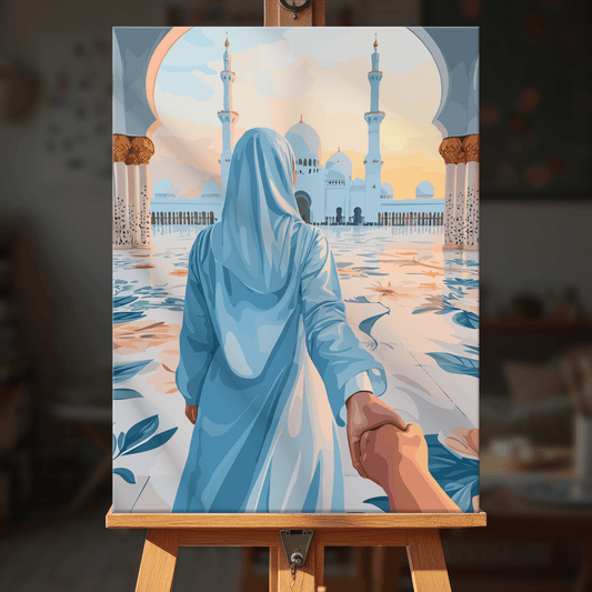 Paint by numbers - Sacred Visit - MyArt