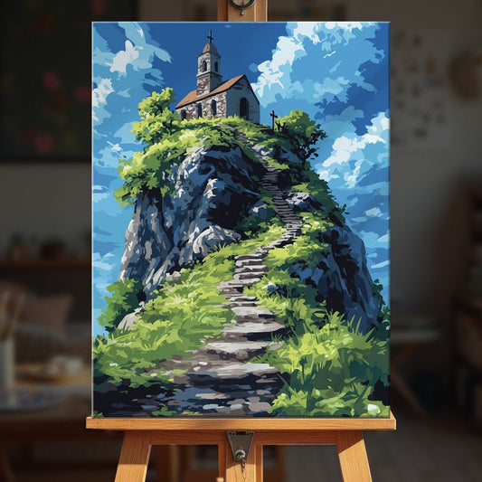 Paint by numbers - Sanctified Peace - MyArt