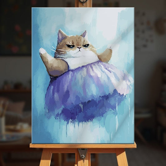 Paint by numbers - Sassy Ballerina - MyArt