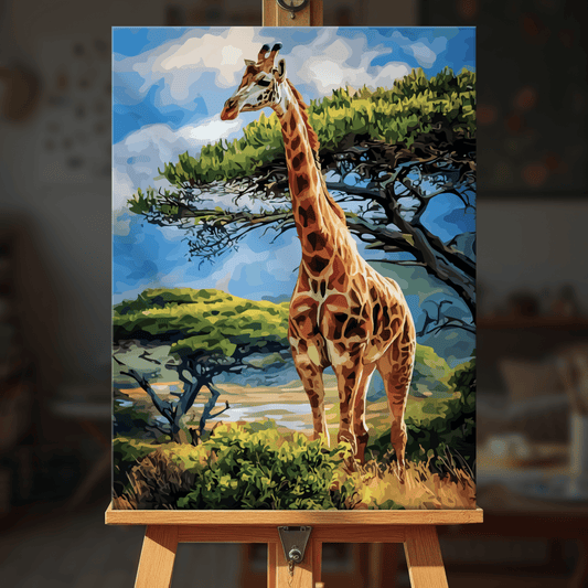 Paint by numbers - Savanna Giraffe - MyArt