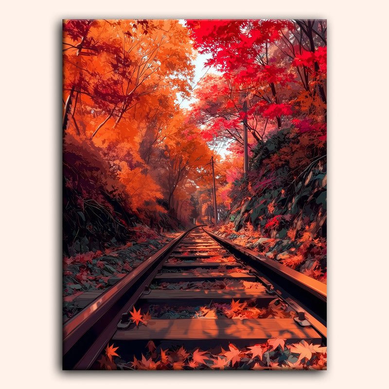 Paint by numbers - Scarlet Horizon - MyArt