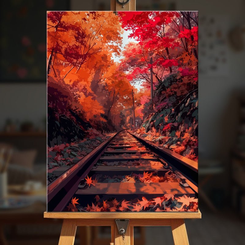 Paint by numbers - Scarlet Horizon - MyArt