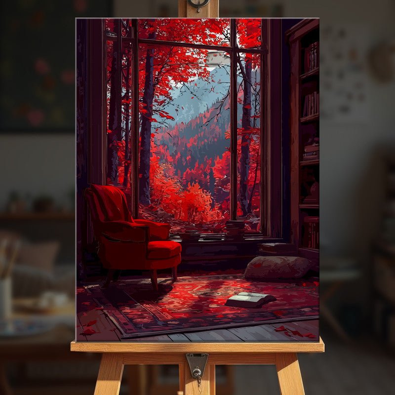 Paint by numbers - Scarlet Library - MyArt