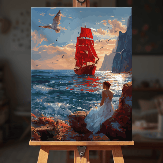 Paint by numbers - Scarlet Dream - MyArt