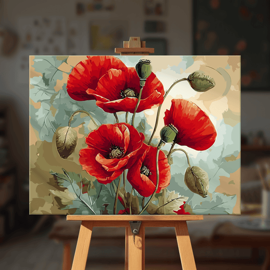 Paint by numbers - Scarlet Grace - MyArt