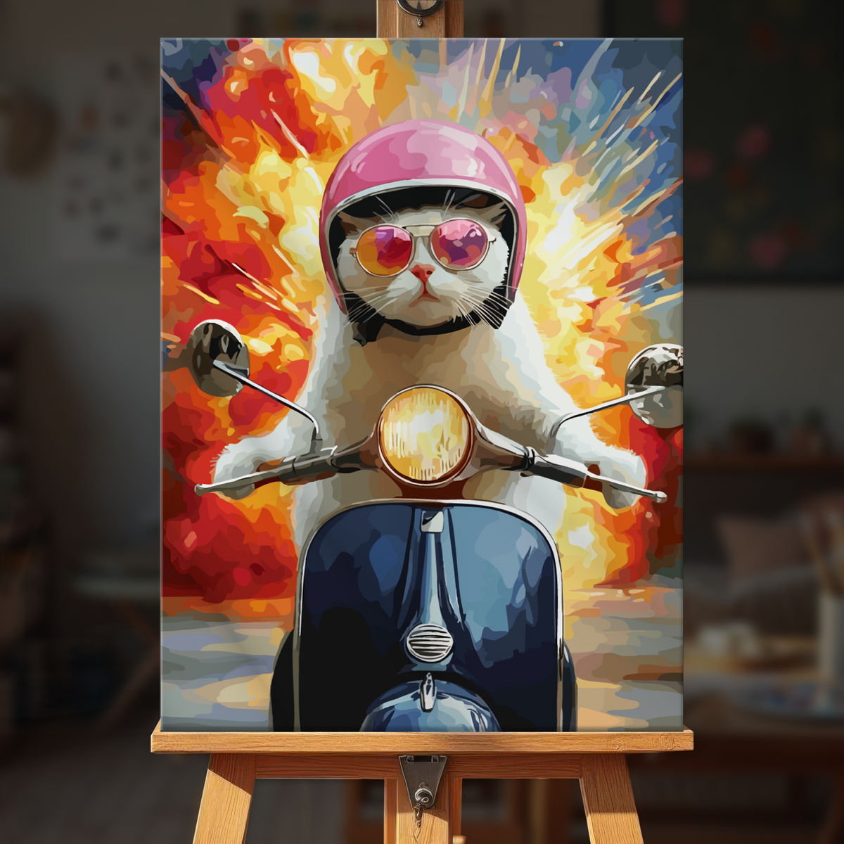 Scooter Cat
