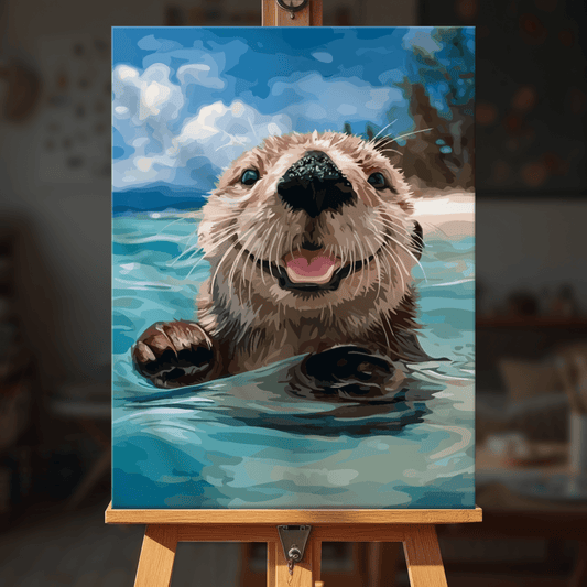 Paint by numbers - Sea Otter - MyArt