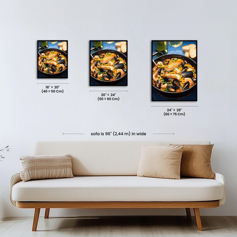 Paint by numbers - Seafood Paella - MyArt