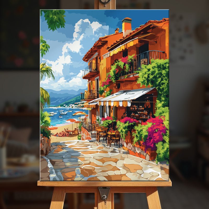 Paint by numbers - Seaside Bliss - MyArt
