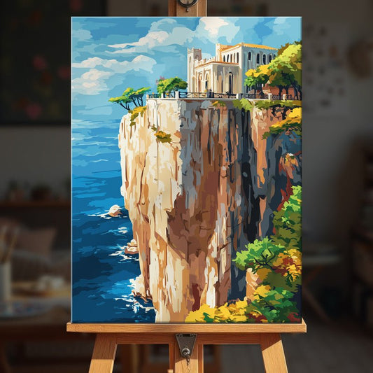 Paint by numbers - Seaside Chapel - MyArt