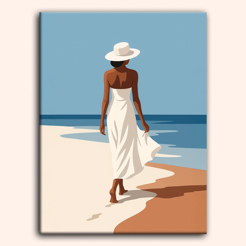 Paint by numbers - Seaside Stroll - MyArt