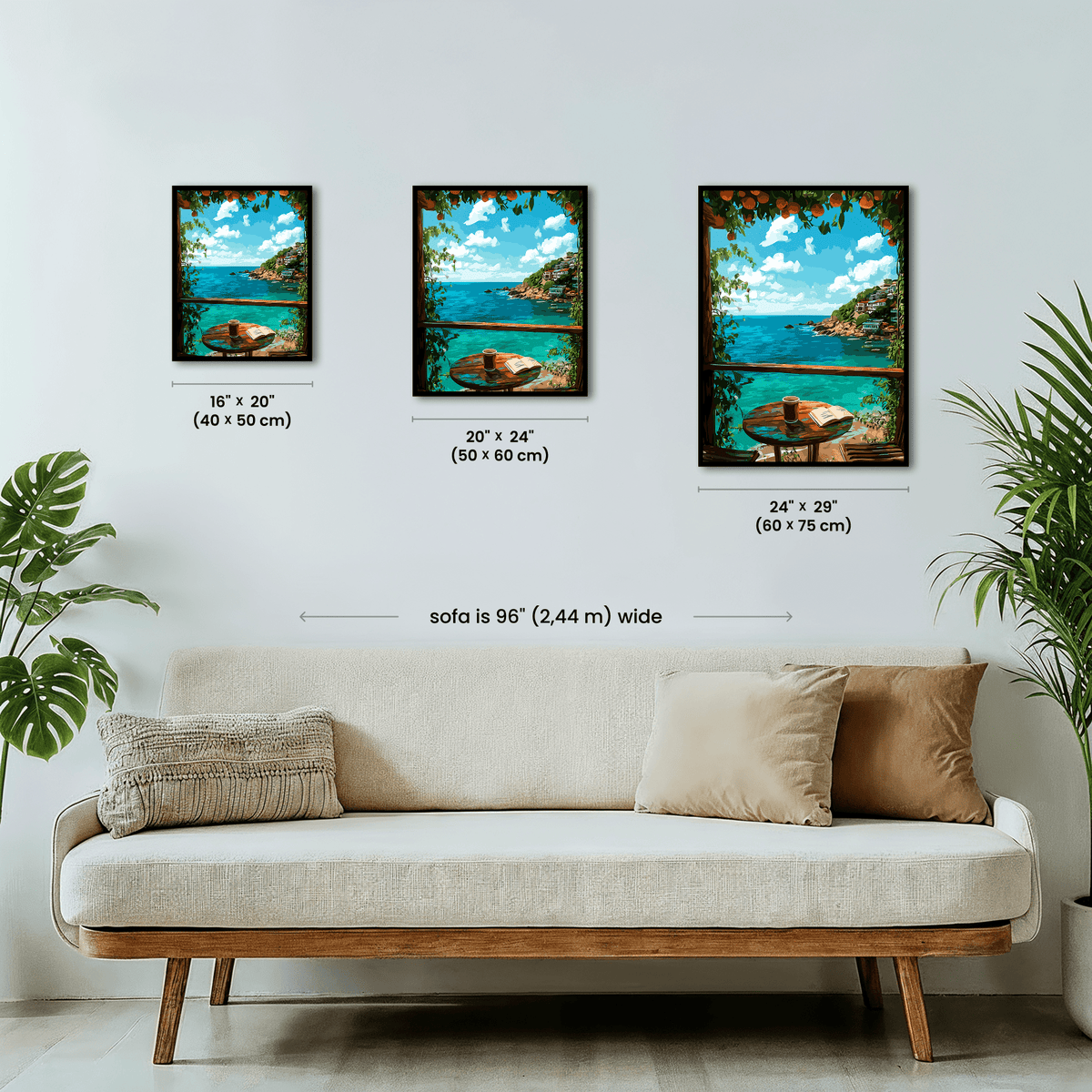 Paint by numbers - Seaside Cafe - MyArt