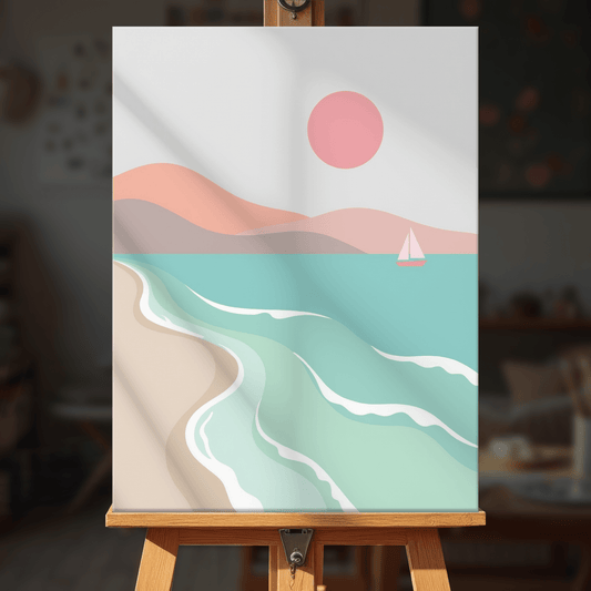 Paint by numbers - Serene Coast - MyArt