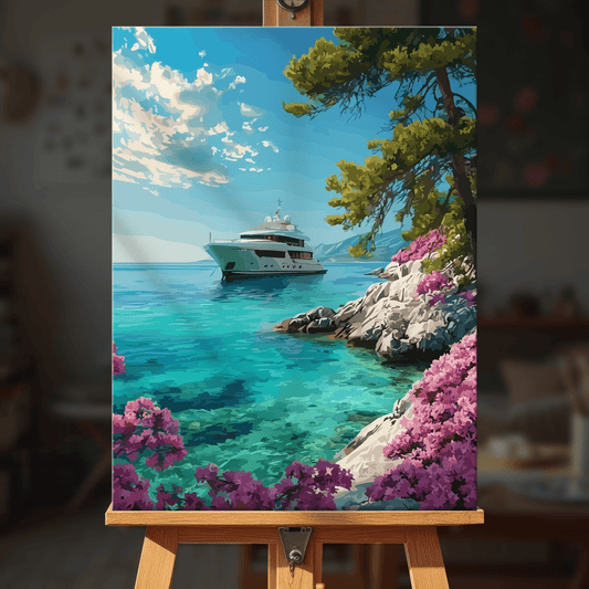 Paint by numbers - Serene Mooring - MyArt