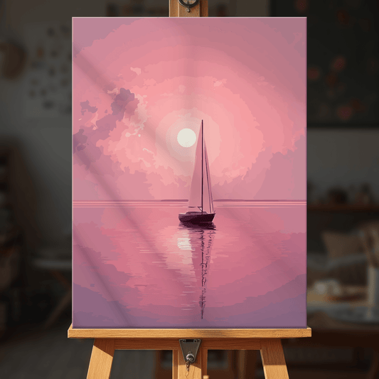 Paint by numbers - Serene Sails - MyArt