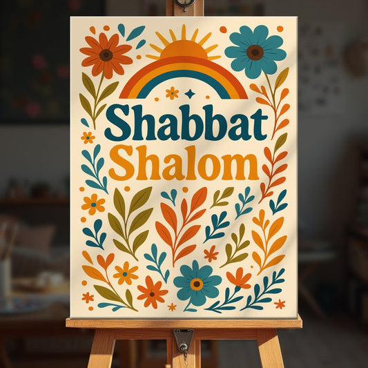 Paint by numbers - Shabbat Joy - MyArt