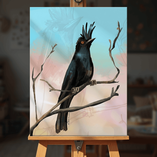 Paint by numbers - Shades of Black - MyArt