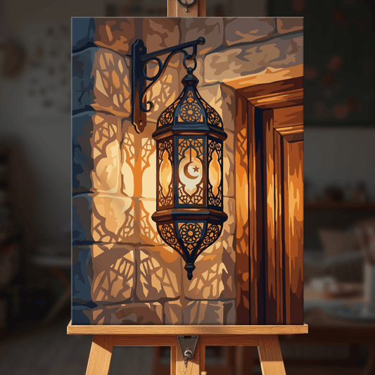 Paint by numbers - Shadow Lantern - MyArt