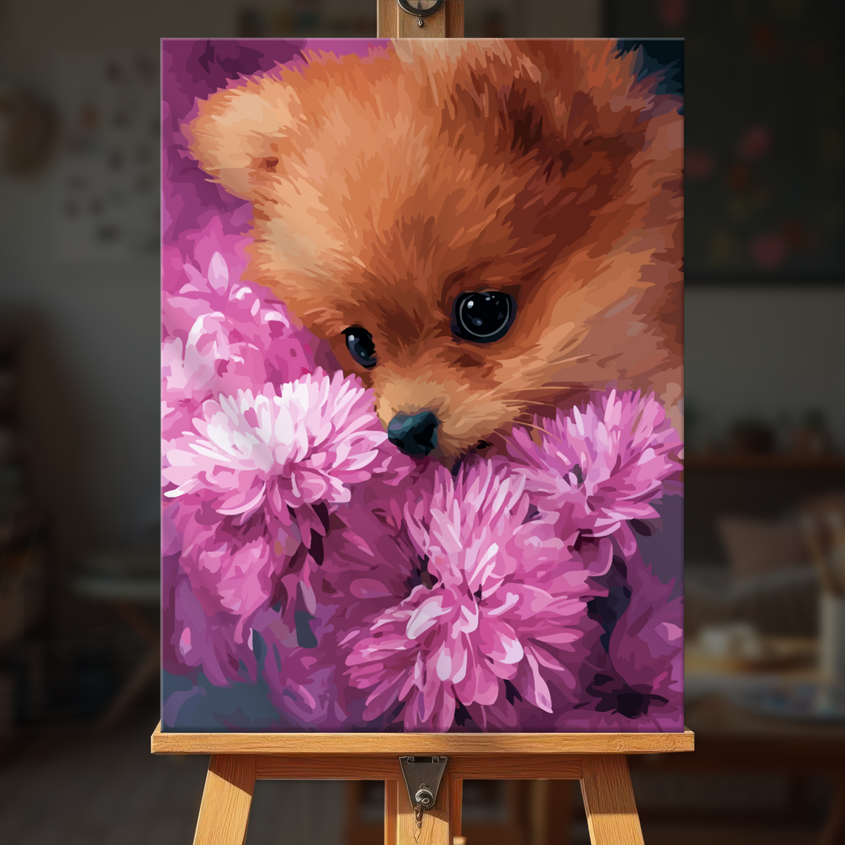 Shy Pomeranian
