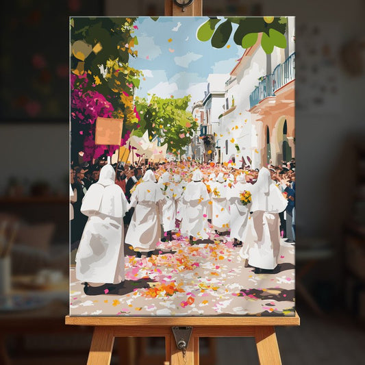 Paint by numbers - Silent Blessing - MyArt