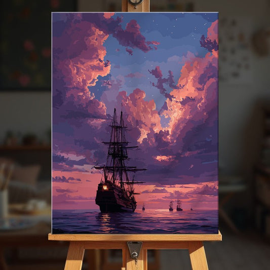 Paint by numbers - Silent Return - MyArt