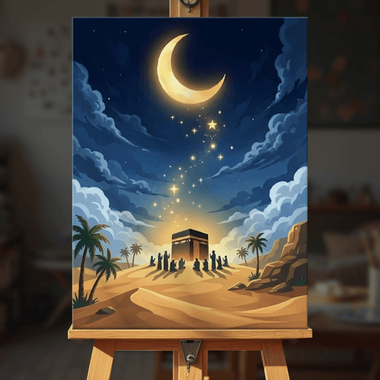 Paint by numbers - Silent Crescent - MyArt