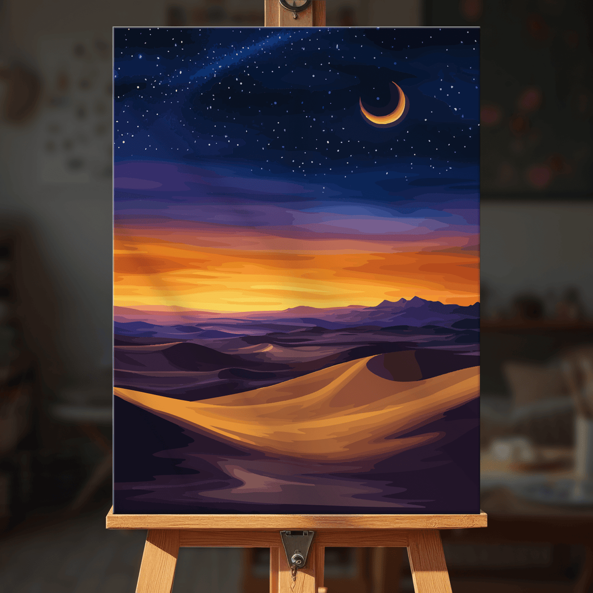 Paint by numbers - Silent Dunes - MyArt