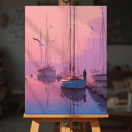 Paint by numbers - Silent Mooring - MyArt