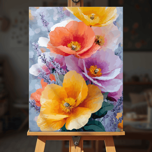 Paint by numbers - Simple Garden Line - MyArt