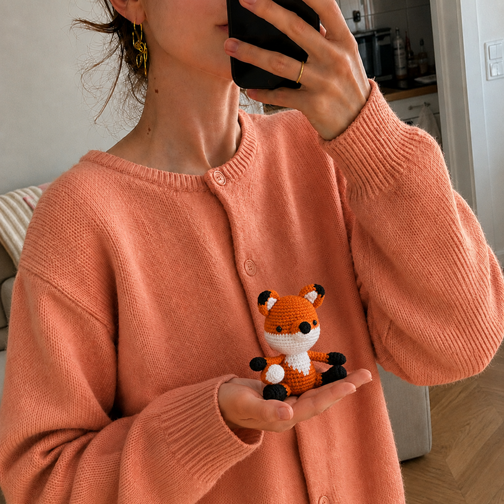 Sitting Fox