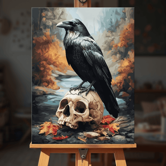 Paint by numbers - Skull Sentinel - MyArt